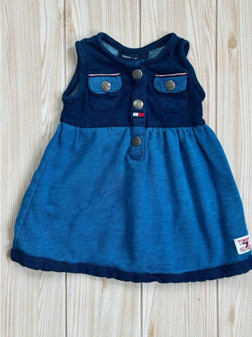 Tommy Hilfiger 6-9 Months Toddler Cotton fleece Dress